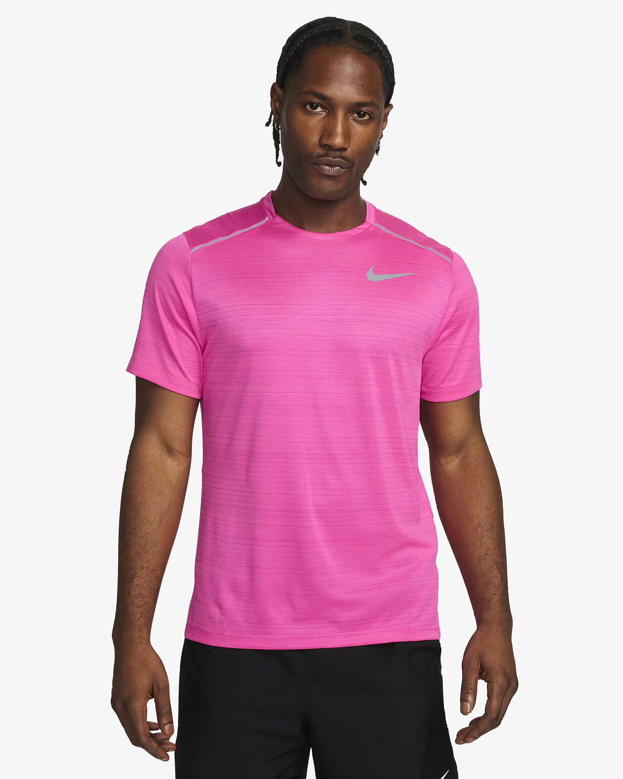 Nike Dri FIT Miler 1.0 Light Fuchsia